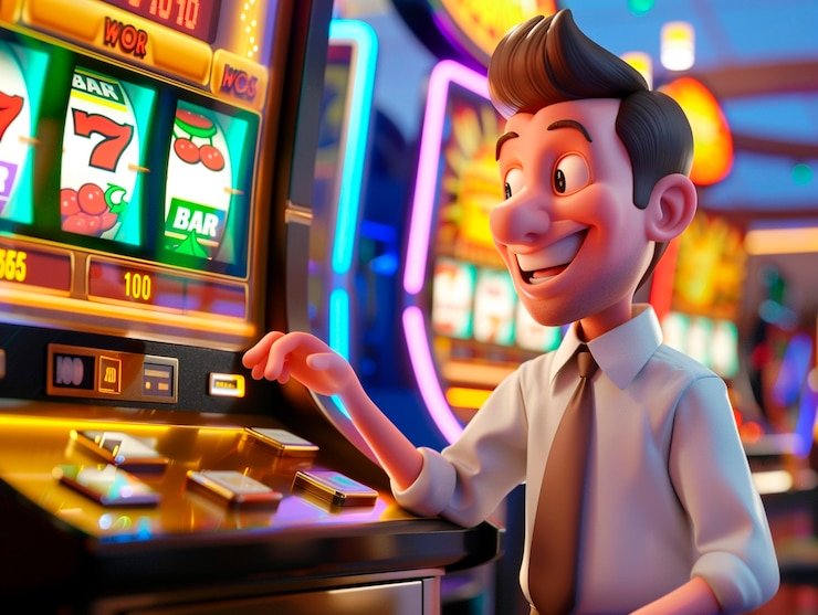 Permainan baccarat dengan kartu pemain dan banker
